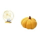 thumbnail image 5 of Estatua de calabaza de hoja, figura de hierro, adorno decorativo de peluche, escultura coleccionable, cojín de almohada para estantería, oficina, chim, 5 of 8