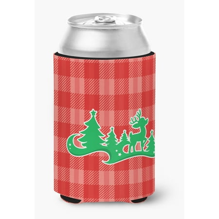 - Christmas Tree Reindeer Red Can or Bottle Hugger