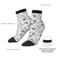 thumbnail image 6 of Pofeuu Hand Drawn Snake Print 30cm Socks, Adult Running Hiking Socks for Youth and Adult, 6 of 7