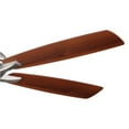 thumbnail image 3 of Smart Ceiling Fan With Light Kit In Traditional Style 15.51 Inches Tall By 60 Inches Wide-Brushed Nickel Finish-Medium Maple/Dark Walnut Blade Color, 3 of 5