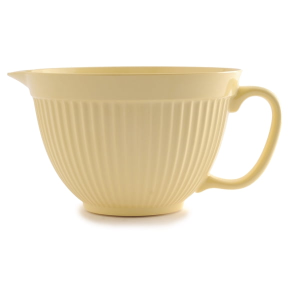 Norpro Melamine Grip-EZ Mixing Bowl, 4 quart, 3.8 liters, Yellow