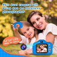 thumbnail image 3 of Cámara Seckton Upgrade para niños Selfie HD de 8 MP, vídeo 1080P, azul, 3 of 7