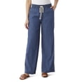 thumbnail image 2 of Gloria Vanderbilt Swan Series Women's Soft Drape Wide Leg Pull On Jeans 30" Inseam, Sizes 6-18, 2 of 5