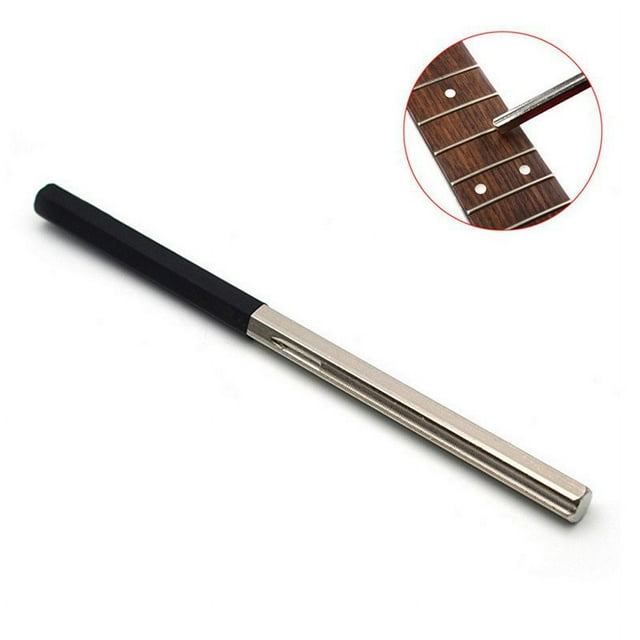 Guitar Fret Crowning File Tool Dressing File with Narrow/Medium/Wide 3 Edges Guitar Repairing & Luthier Tools
