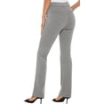 thumbnail image 2 of GFDYREE Pantalon Habillé Bootcut Extensible pour Femmes, 2 of 6