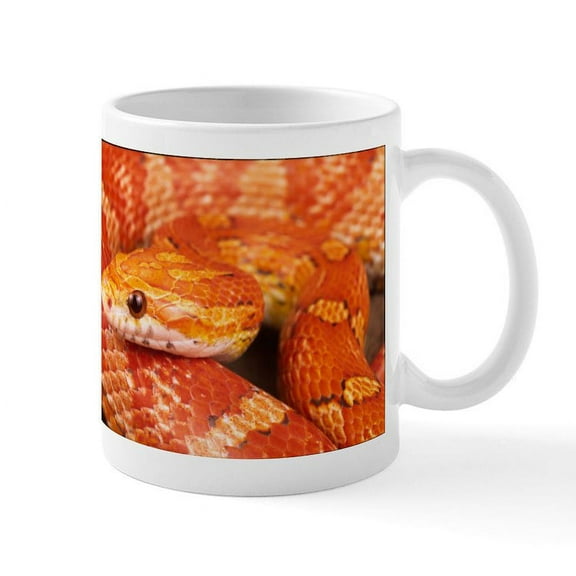 CafePress - Corn Snake Mug - 11 oz Ceramic Mug - Novelty Coffee Tea Cup