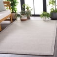 thumbnail image 3 of Safavieh Sisal All-Weather Dixie Bordered Indoor/Outdoor Area Rug, Ivory/Gray, 5'3" x 7'6", 3 of 15