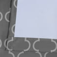 thumbnail image 5 of Half Price Drapes Seville Grey & Silver Room Darkening Curtains For Bedroom (1 Panel), 50W X 96L, 5 of 6