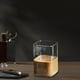 thumbnail image 5 of Vaso de Agua de Vidrio Acrílico con Asa, 12 Oz, Transparente, para Café, Té, Leche y Bebidas, Reutilizable y Fácil de Limpiar., 5 of 5