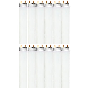 NYLL 28" T8 LED Tube Light - Type A Plug & Play - 4100K Cool White, 12W, 1320 Lumens