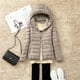 thumbnail image 1 of Chaqueta acolchada ultraligera con capucha para mujer, abrigos de plumón empaquetados en 15 colores, talla grande 5XL, 6XL, 7XL, primavera y otoño, novedad de 2022, 1 of 4