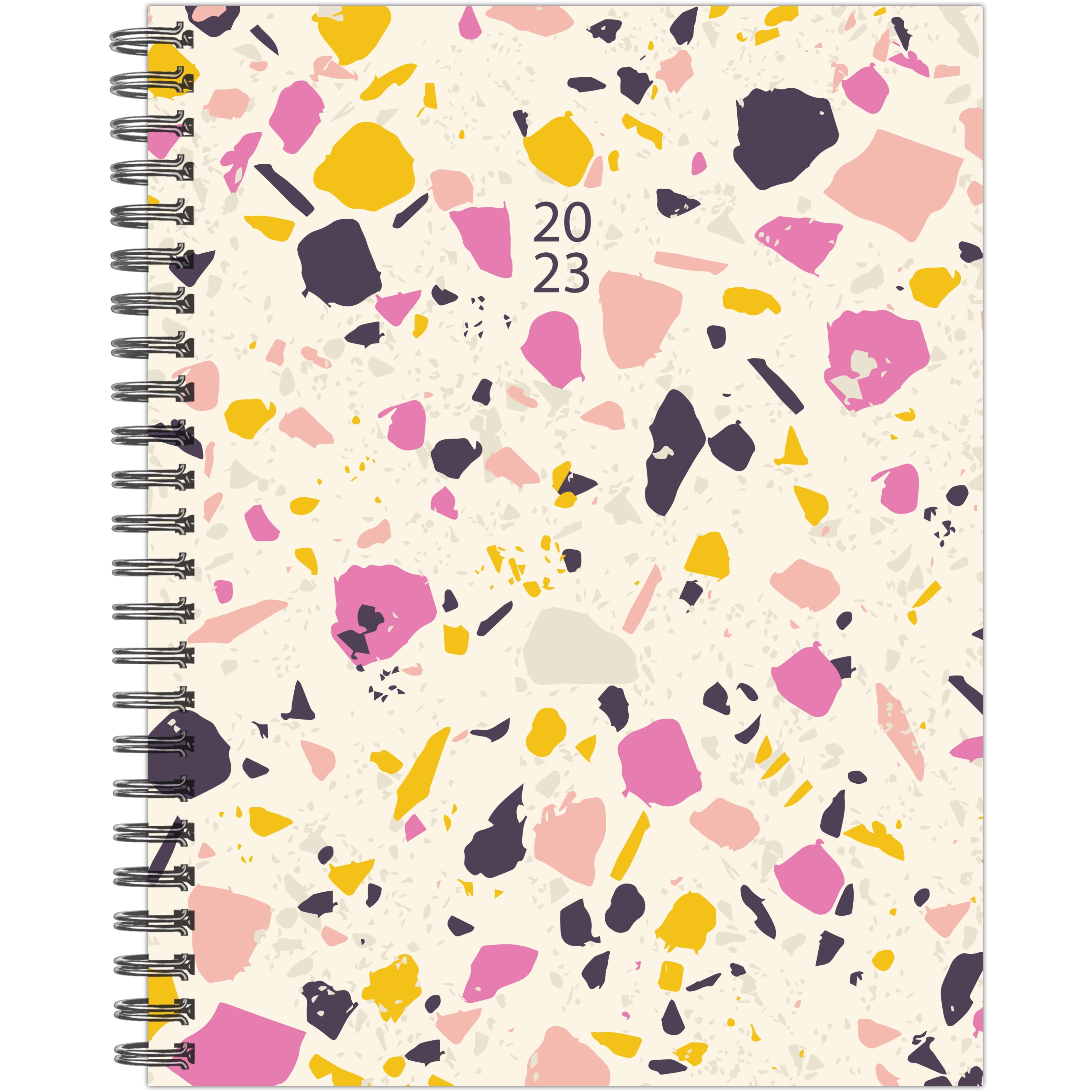 Modern Terrazzo 2023 2023 8.5' x 11' Softcover Weekly Planner