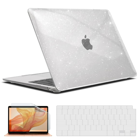 Funda IBENZER para MacBook Air de 13 pulgadas 2022-18, Touch ID, transparente