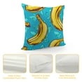 thumbnail image 4 of JEUXUS Banana Pillow Covers Throw Pillow Covers Banana Decorative Pillow Case Modern Home Decor for Sofa Couch Bed, 4 of 5