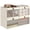 Beige-4Pack-12 ¾" L x 12 ¾" W x 9" H, variant on Foldable Linen Closet Organization Baskets Beige-4Pack 12 ¾" L x 12 ¾" W x 9" H