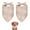 Princess Flower Dress, variant on Dog Bandana 2 Pack,Princess Flower Dress Pattern Bandanas for Dogs,Cat Bandana,Small/ Large Dog Bandana 2 Size,Dog Bandanas