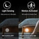 thumbnail image 3 of 3Pack LED Motion Sensor Lights Indoor, Closet Lighting, Battery Operated Night Light, Wireless Wall Lamp (Cool White), 3 of 5