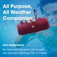 thumbnail image 2 of Parlante Bluetooth JBL Flip 4 impermeable portátil rojo, 2 of 6