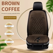 Komiseup Heated Seat Cushion, Foldable Heating Cushion, With Intelligent Temperature Controller, Heating Seat Pad For Home, Outdoor Stadium Bleacher Camping