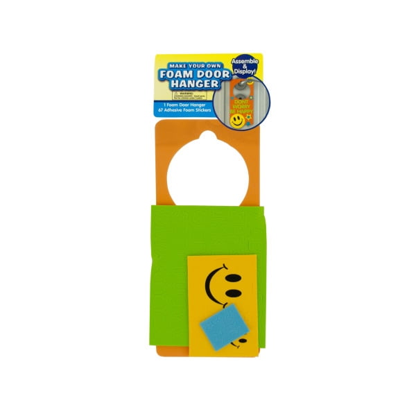 Make Your Own Foam Door Hanger Lot Of 24 Walmart Com