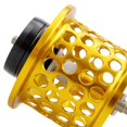 thumbnail image 4 of Carrete de pesca carrete,Carrete de copa de alambre de metal completo para carrete de baitcasting,Carrete de pesca suave carrete poco modificado,Carrete de carrete de lanzamiento de Baoblaze Carrete de pesca carrete, 4 of 8