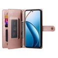 thumbnail image 3 of GANGXUN Étui en Cuir à Rabat pour Realme 12 Pro - Sangles Longues et Courtes, design Portefeuille, 3 of 5
