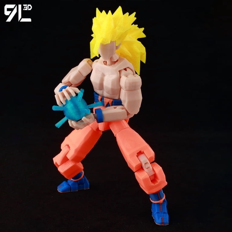 9L3D Printed Dragon Ball Son Goku Vegeta ​ Beerus Frieza Anime