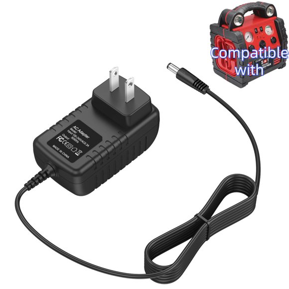 13.5V AC Adapter for CEN TECH 5 in 1 Portable Power Pack Item 60703 Jump Starter