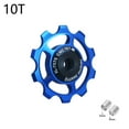 thumbnail image 1 of Rueda guía de dial trasero de cerámica para bicicleta de montaña, accesorios de transmisión de aleación de aluminio 11T-16T, 1 of 6