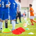 thumbnail image 4 of 25pcs Agility Disc Cone Set Multi Sport Training Space Cones with Plastic Stand Holder for, 4 of 8
