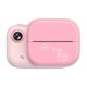 thumbnail image 2 of Cámara para niños con impresión instantánea de 3 pulgadas, cámara para niños, cámara para niños HD, línea USB, pegatina, regalo para niñas y niños de 3 a 12 años, rosa kaili Sencillez, 2 of 5