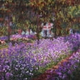 thumbnail image 2 of Art.com The Artist's Garden At Giverny, c.1900 Giclee Print by Claude Monet, 16" x 16", 2 of 4