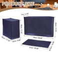 thumbnail image 2 of Uxcell 3Pcs 32" Computer Dust Cover Set of Monitor Keyboard Computer Host, 2 of 6
