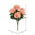 thumbnail image 2 of Vickerman FR190279 Arbuste Hortensia Rose de 21 Po, 2 of 2