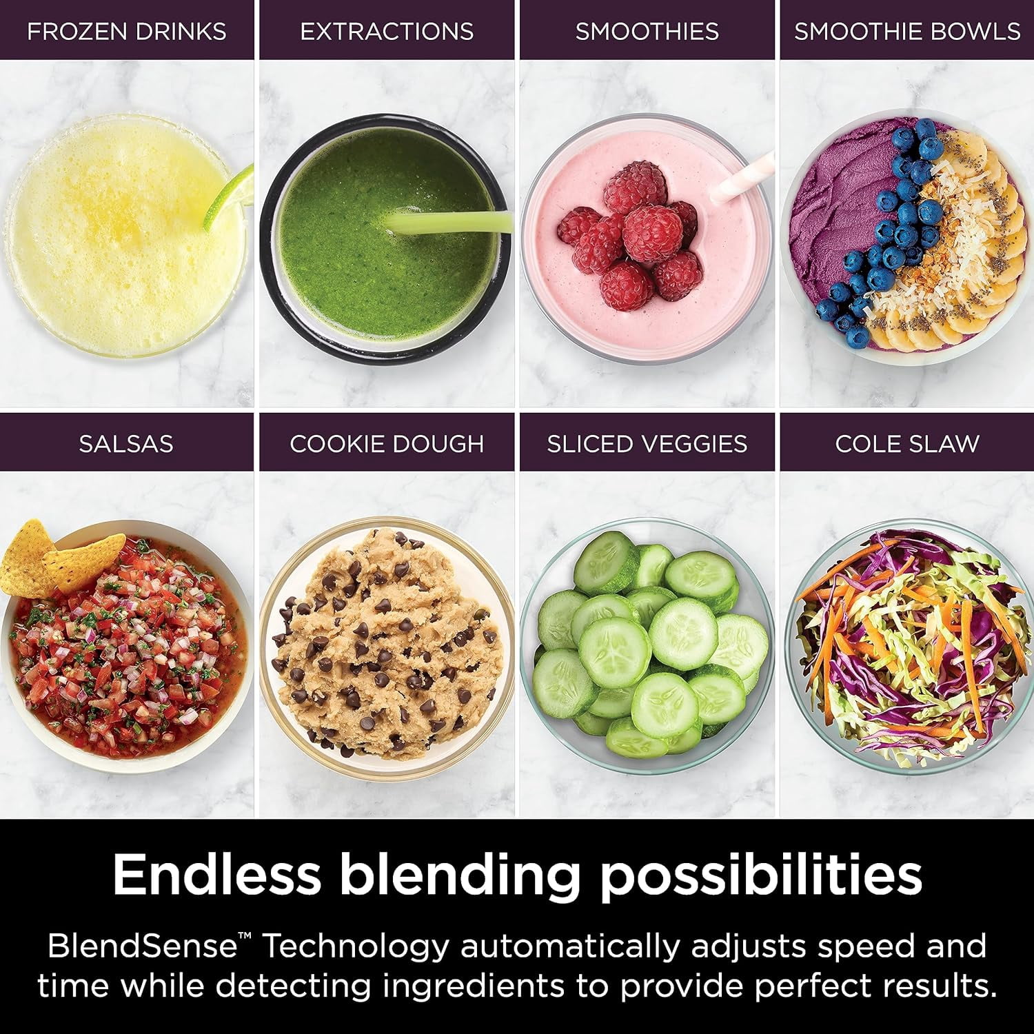 Restored Ninja R-TB401 Detect Kitchen System Power Blender Plus Processor Pro with BlendSense Technology, Black (Refurbished)