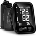 thumbnail image 2 of Blood Pressure Machine for Home Use - 9"-17" M/L & 13"-21" XL Cuffs, 2 Size Cuffs Medium/Large and Extra Large, Accurate Digital Automatic Upper Arm BP Monitor, Large Backlit Display, 2-User Mode, 2 of 5