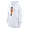 thumbnail image 2 of Women's G-III 4Her by Carl Banks  White Kansas City Chiefs Football Girls Graphic Pullover Hoodie, 2 of 3