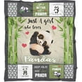 thumbnail image 4 of Cute Panda Throw Blanket for Kids Warm Soft Micro Flannel Blanket for Bed/Sofa/Travel/Living Room Decor 50x60 Inch, 4 of 6