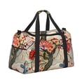 thumbnail image 2 of Kdxio Butterflies And Flowers Painting Travel Duffel Bag Gym Bag Weekender Travel Bag Gym Bag for Women &Men Airplane Travel Essentials for Flying, 2 of 7