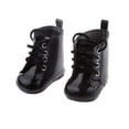 thumbnail image 1 of De Plata PU Botas De Encaje Para Niñas 18 Pulgadas s perfke Botas de muñecas, 1 of 9