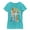 Tahiti Blue, variant on Girl's Star Wars Resistance Tam & Bucket Graphic Tee Tahiti Blue Medium