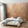 thumbnail image 2 of Peel and Stick Canvas Wallpaper Wall Mural Brushed surface brass old plate copper texture Wall Art Self Adhesive and Removable 69in x 98in, 2 of 7
