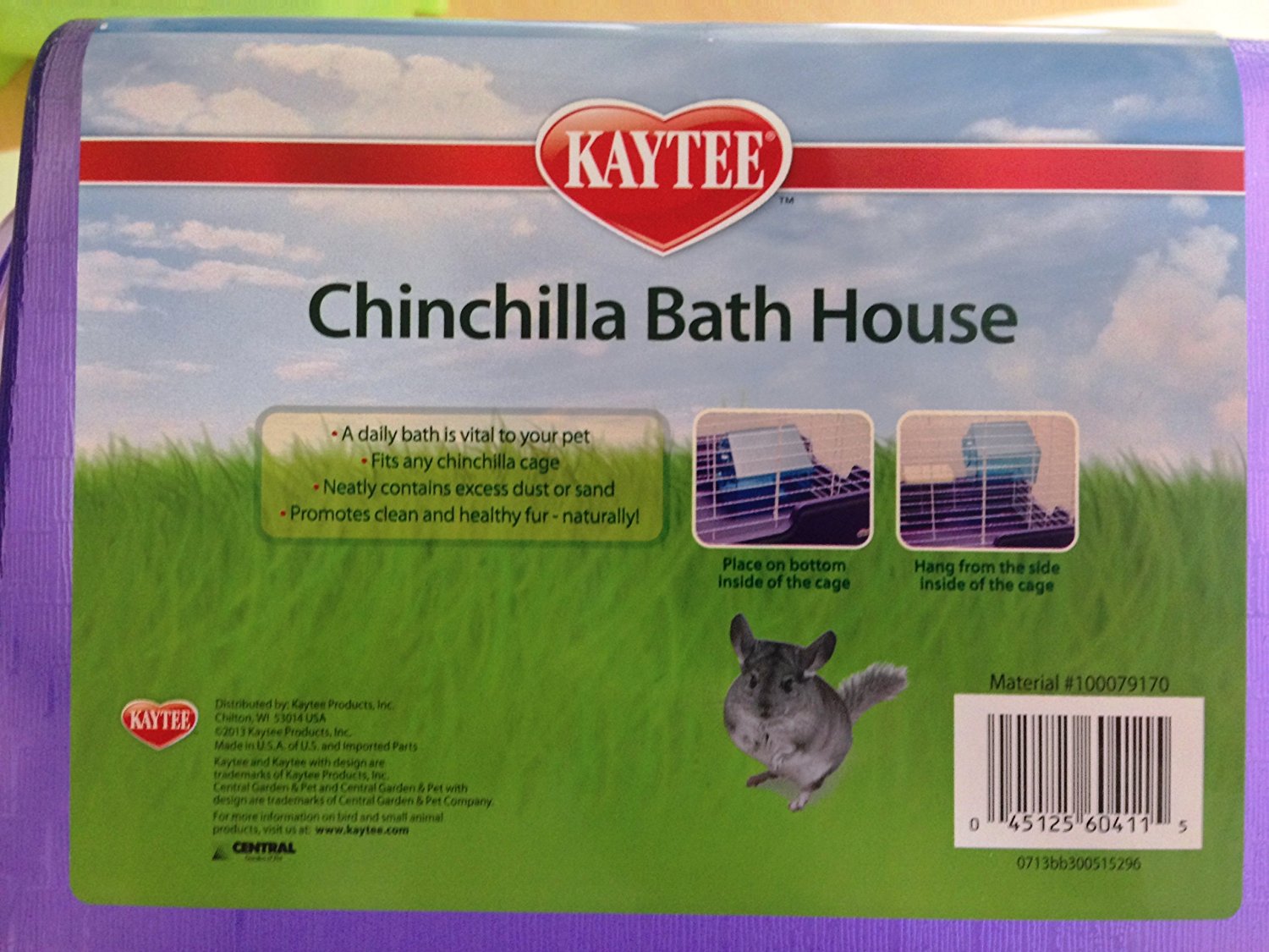 kaytee chinchilla bath house