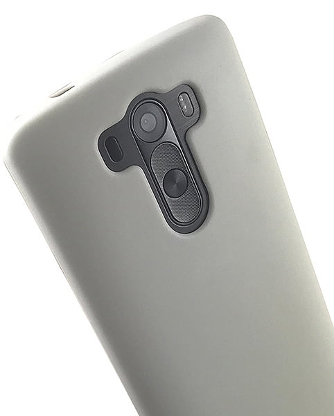 LG G3 Case, MATTE WHITE FLEXIBLE TPU GRIP SKIN CASE COVER FOR LG G3 PHONE (D855 D850 D851 LS985 VS985 LS990 US990)