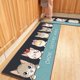 thumbnail image 1 of Juego de 2 Alfombras de Cocina Antideslizantes, Alfombra Frontal Absorbente, Felpudo Decorativo, Alfombra Suave para el Piso para Sala de Estar, Dormitorio, Pasillo, hogar, Lavable a máquina, 40x60 cm, 1 of 5