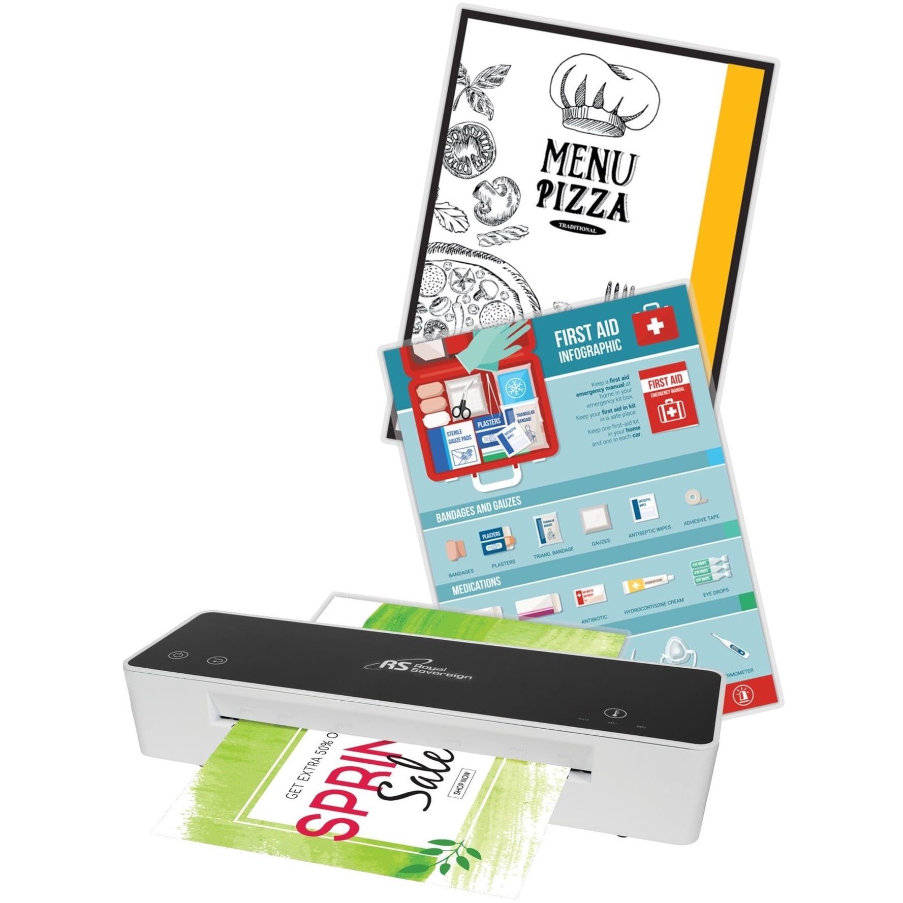 Menu Size - 12" x 18" - 3mil - 100 Pack - Thermal Laminating Pouches