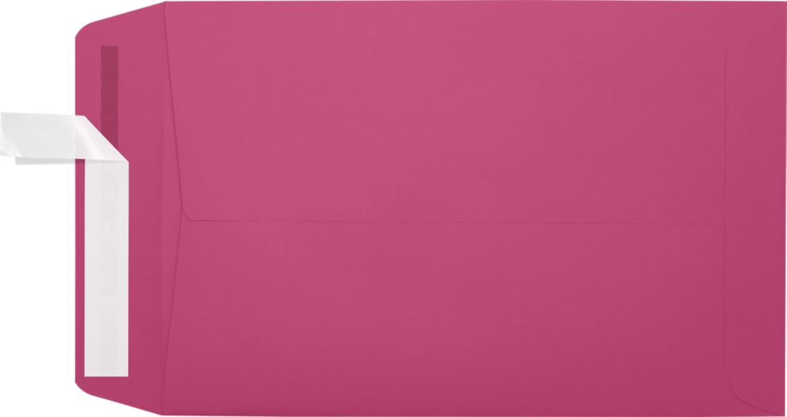 LUXPaper 6 x 9 Open End Envelopes, Magenta Pink, 250/Pack