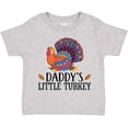 thumbnail image 3 of Inktastic Thanksgiving Daddy Little Turkey Boys or Girls Toddler T-Shirt, 3 of 5