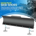 thumbnail image 4 of 2-Pack Replacement Snow Plow Skid Shoes,Quick Release Adjustable Pin Lock Plow Skid Feet Replacement, 4 of 5