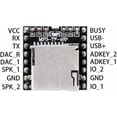 thumbnail image 2 of Treedix 3pcs Mini MP3 Player Developent Module DF Player Module MP3 Player Decode Board Support TF Micro SD Card/Serial Port Compatible with Arduino, 2 of 5